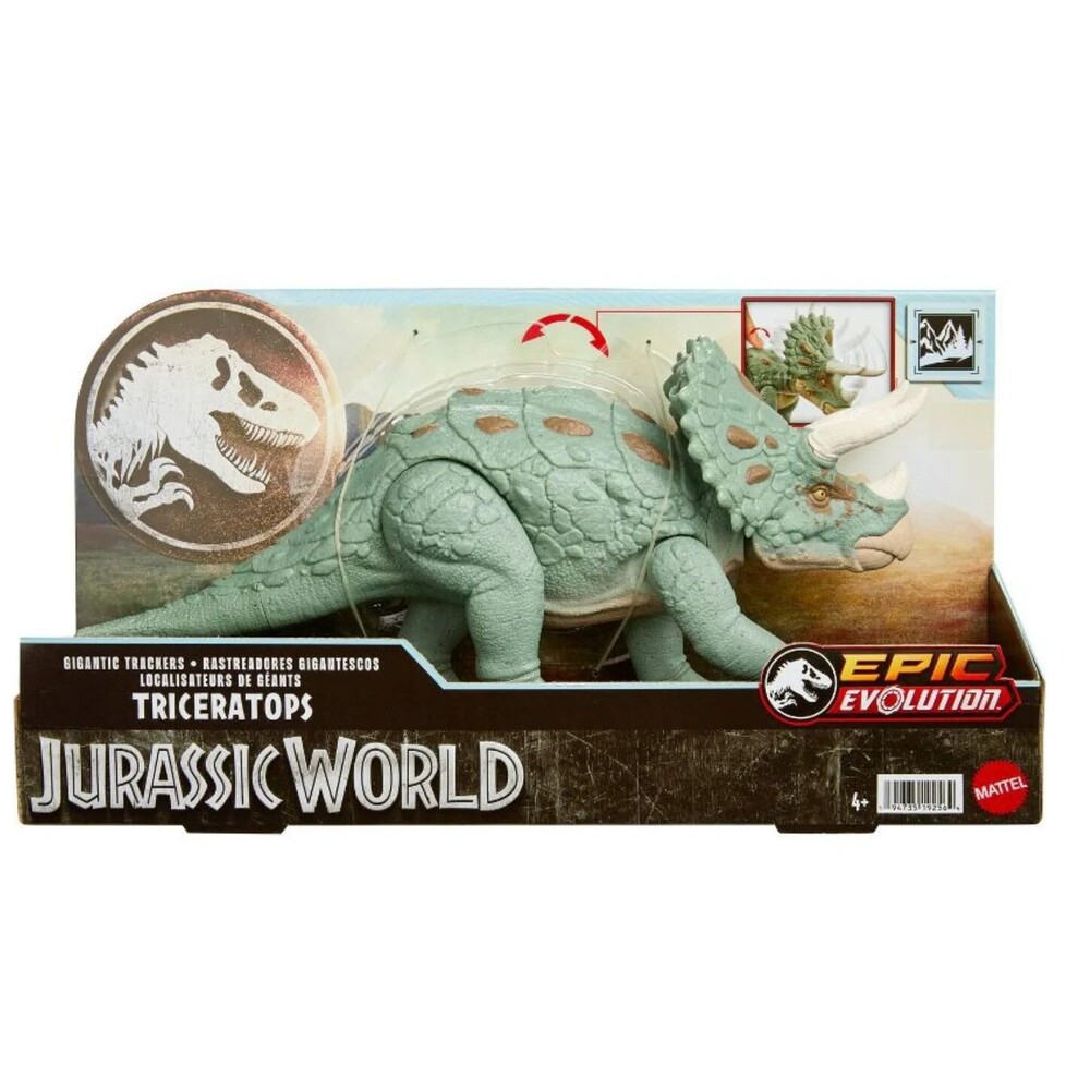 Jurassic World Triceratops Epic evolution Dinosaur Figure New